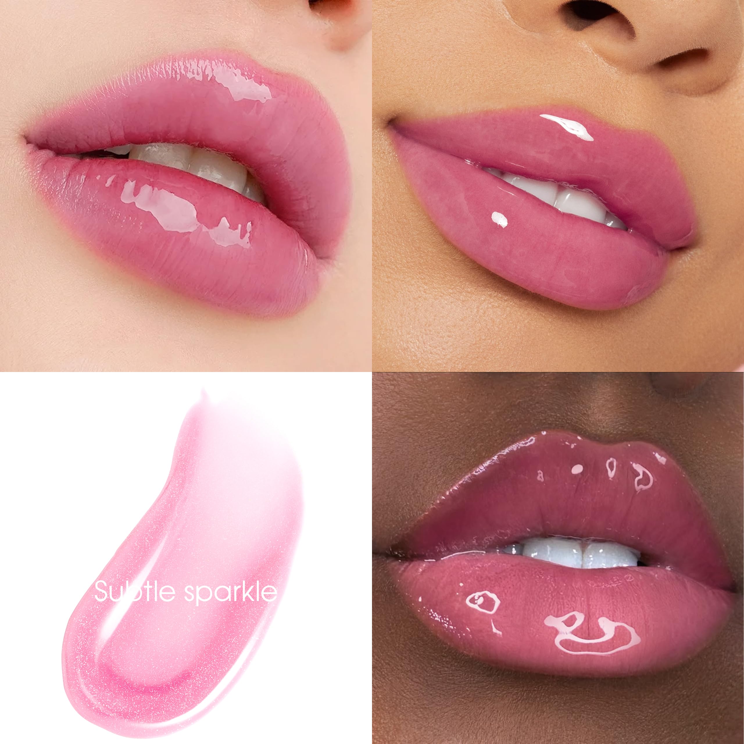 Unidollss MOOD Color Changing Lip Oil - Hydrating & Plumping Lip Gloss with Shimmer Finish, Non-Sticky Tinted Lip Balm for Smooth, Glossy Lips | Long-Lasting Moisture for Day & Night Wear, Perfect for Date Night, Parties & Everyday Makeup