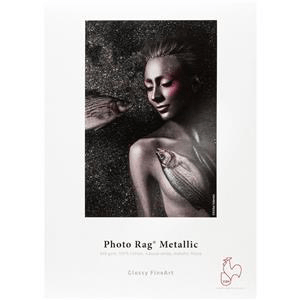 Hahnemuhle Photo Rag Metallic Paper - 13 x 19 Inches, 25 Sheets - Premium Metallic Photo Paper for Fine Art Printing, Photography & Creative Projects