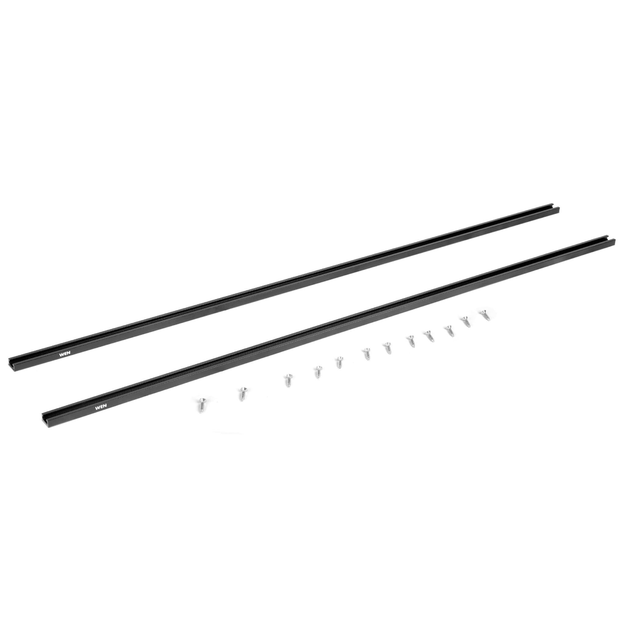 WEN WAT360 36-Inch Universal T-Track Kit for Woodworking (2-Pack) - Perfect for Router Tables, Jigs, and Woodworking Clamping Systems