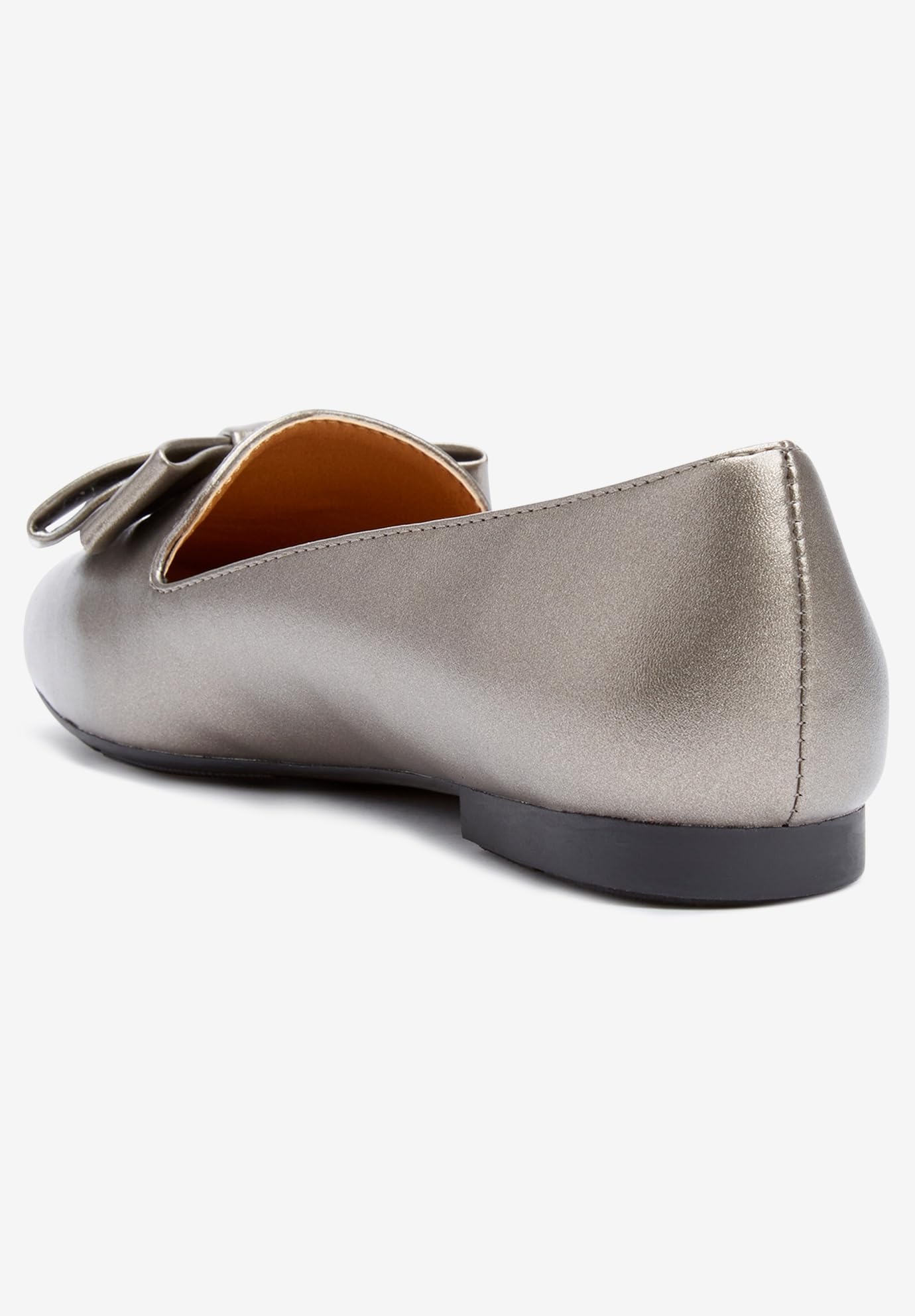 Comfortview Women's Wide Width The Rafika Flat - Comfortable Slip-On Shoes for Work, Travel & Everyday Wear