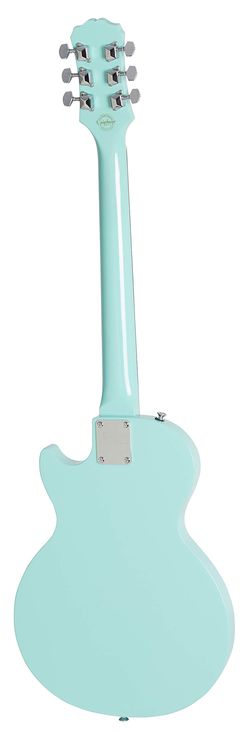 Epiphone Les Paul Melody Maker Electric Guitar Starter Pack with Mini Amp, Gig Bag, Tuner, Picks & Strap - Turquoise Finish | Perfect for Beginners, Practice & Home Recording