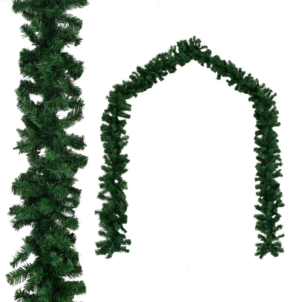 Unfade Memory 65.6ft Artificial Christmas Garland - Premium Green Holiday Decor for Indoor & Outdoor Use - Perfect for Christmas, Wedding, Party Decorations - Ideal for Fireplace, Staircase & Doorway Decor