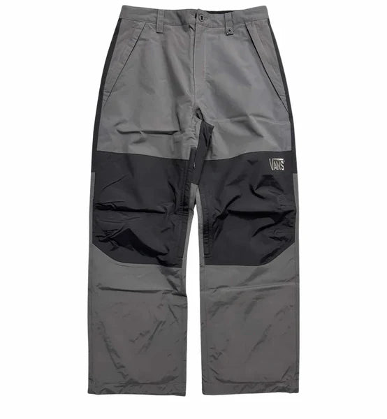 VANS MTE Hellbound Snowboard Pants for Men & Women - Waterproof, Insulated Winter Ski Pants in Black/Asphalt (2025) - Perfect for Snowboarding, Skiing & Cold Weather Outdoor Activities