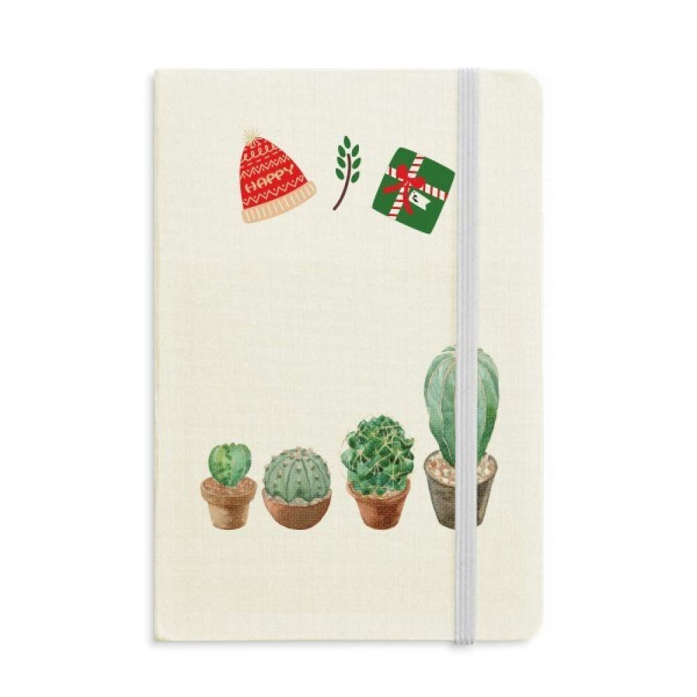 Succulent & Cactus Potted Plant Illustration Notebook - Lined Journal Diary for Writing, Sketching & Note Taking - Perfect Christmas Gift for Plant Lovers & Stationery Enthusiasts