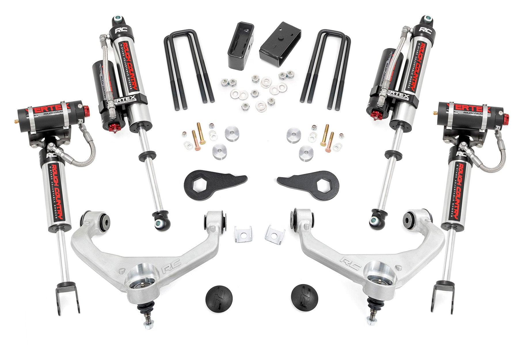 3.5 Inch Lift Kit for Chevrolet Silverado & GMC Sierra 2500HD/3500HD (2011-2019) - Heavy Duty Suspension Upgrade by Vertex - Off-Road Performance & Truck Customization