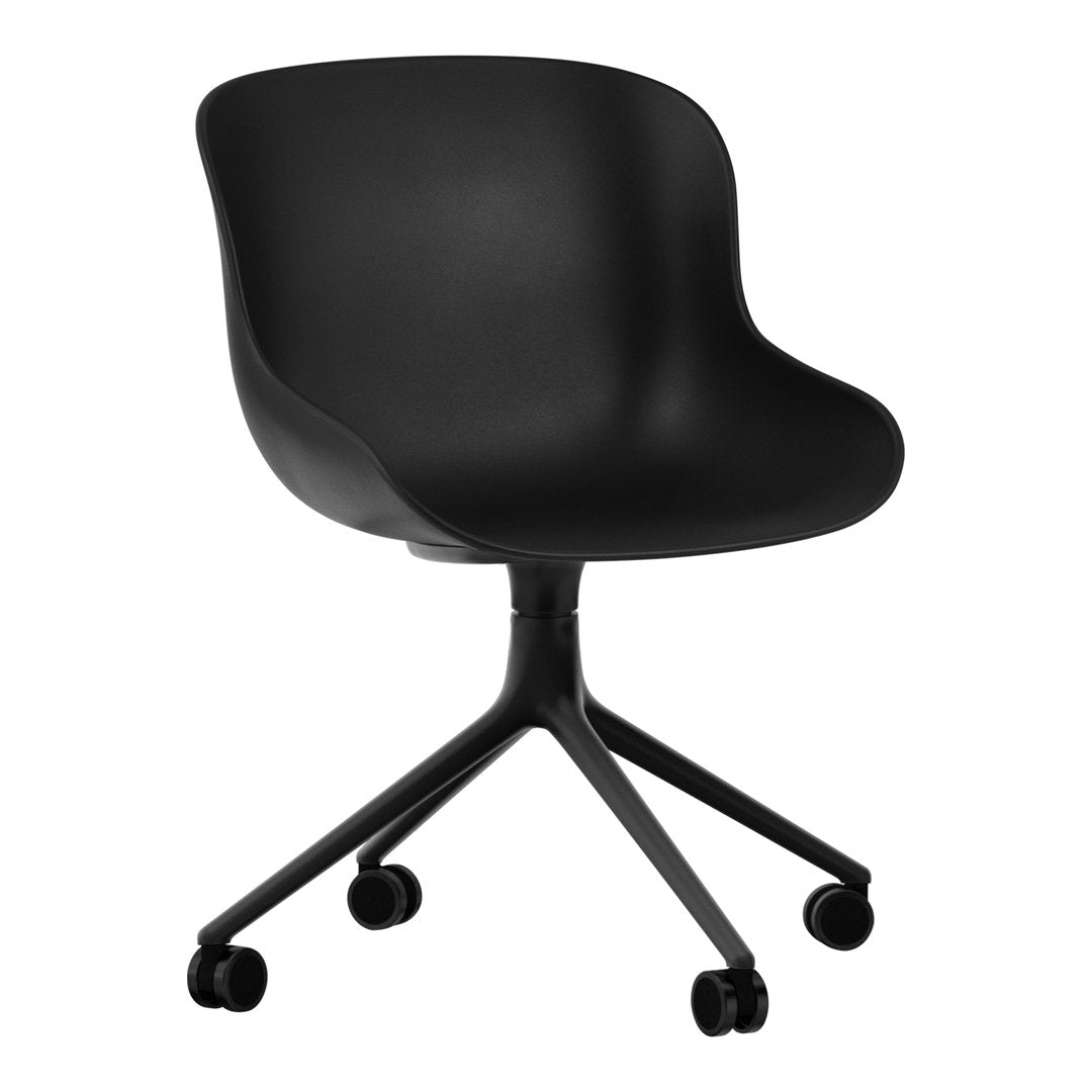 Ergonomic Office Chair with 4-Star Swivel Base - Adjustable Height & Lumbar Support for Home & Office Workspaces - Perfect for Long Hours of Sitting, Gaming, or Remote Work