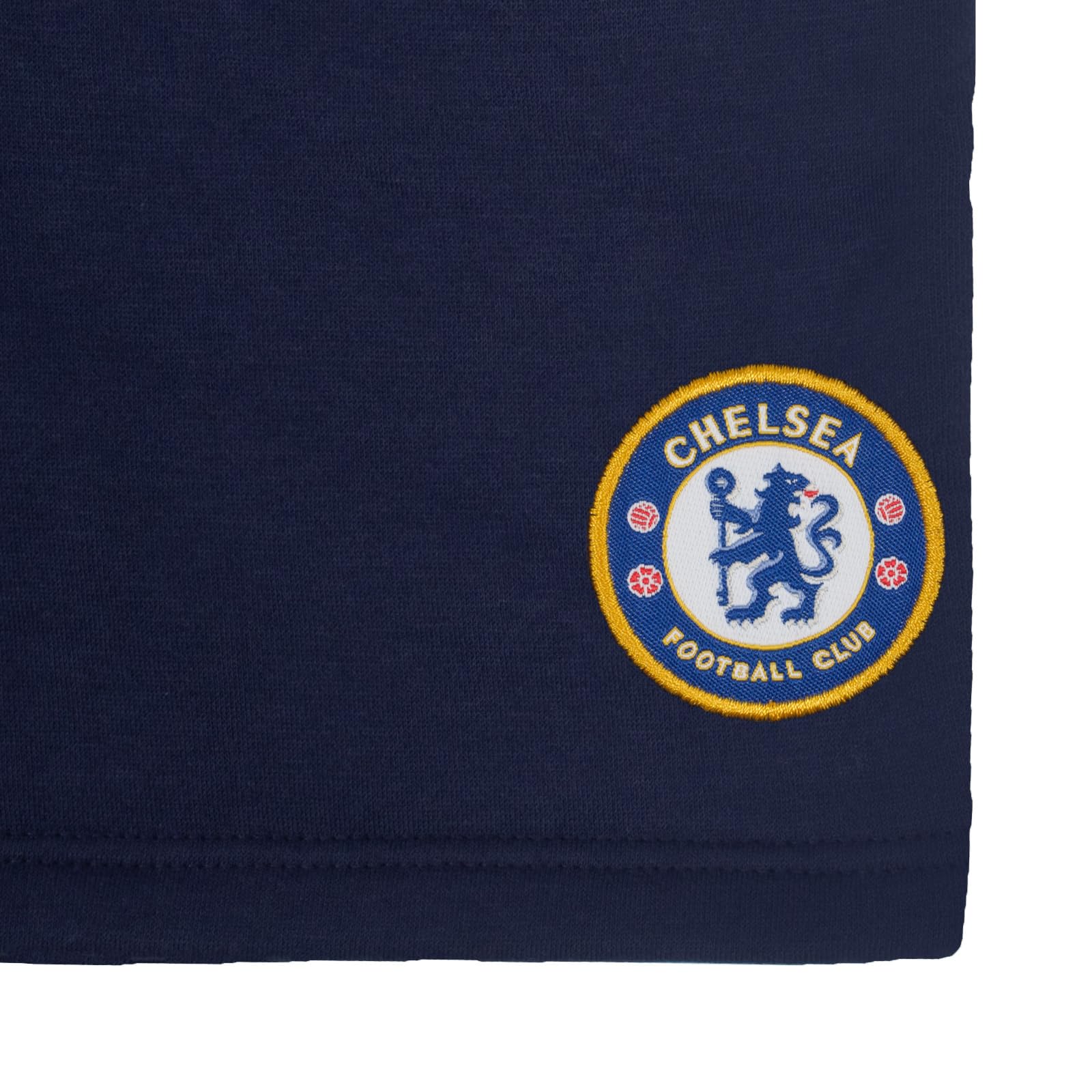Chelsea FC Official Soccer Gift - Men's Fleece Jogger Shorts for Fans, Comfortable Athletic Lounge Wear for Game Day & Casual Outfits