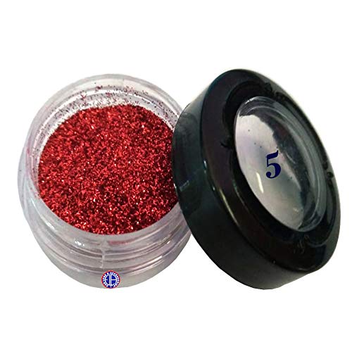 Red Eye Shimmer for Face & Eyes - Party & Cosplay Makeup