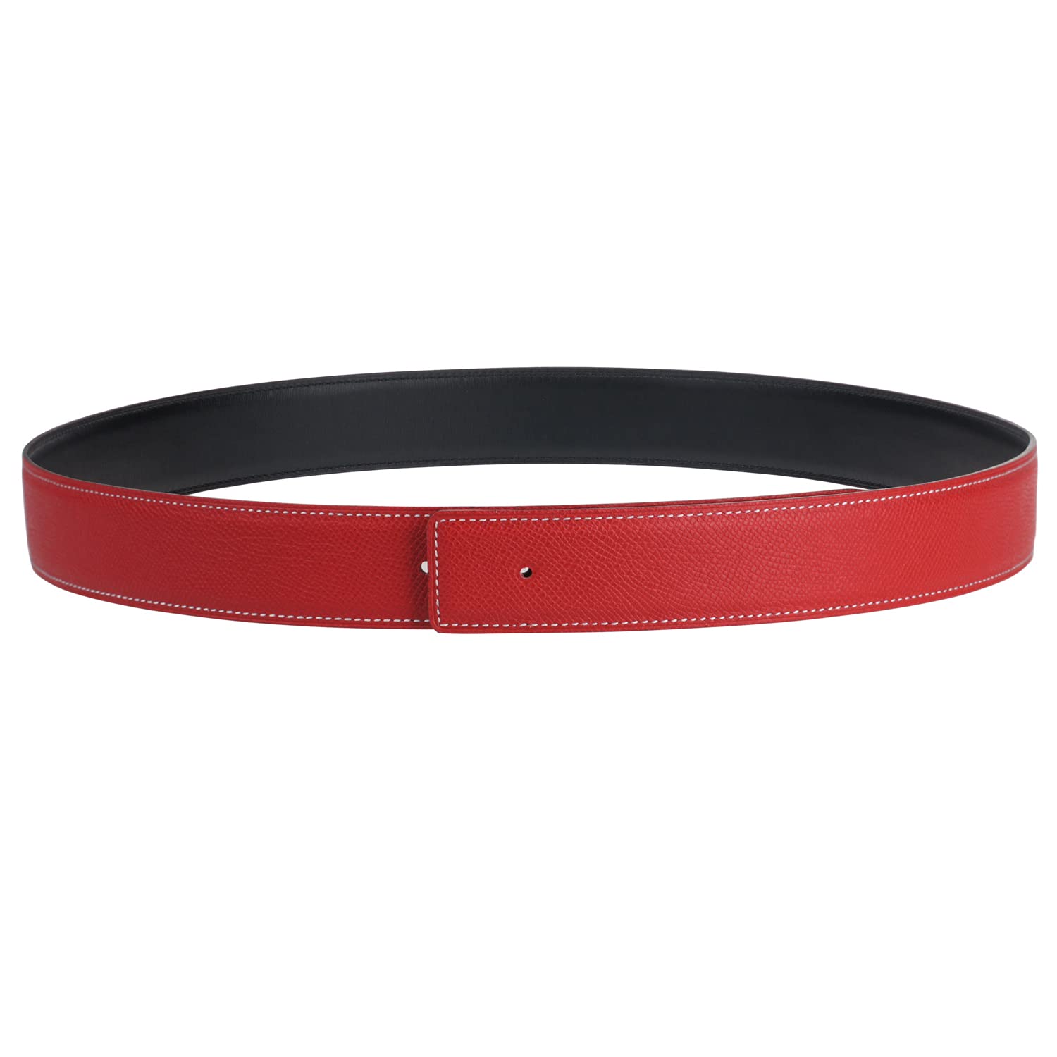 Premium Full Grain Cow Leather Belt Strap - 32mm Wide, No Buckle, Durable Replacement for Men & Women | Perfect for Casual, Business & Formal Wear