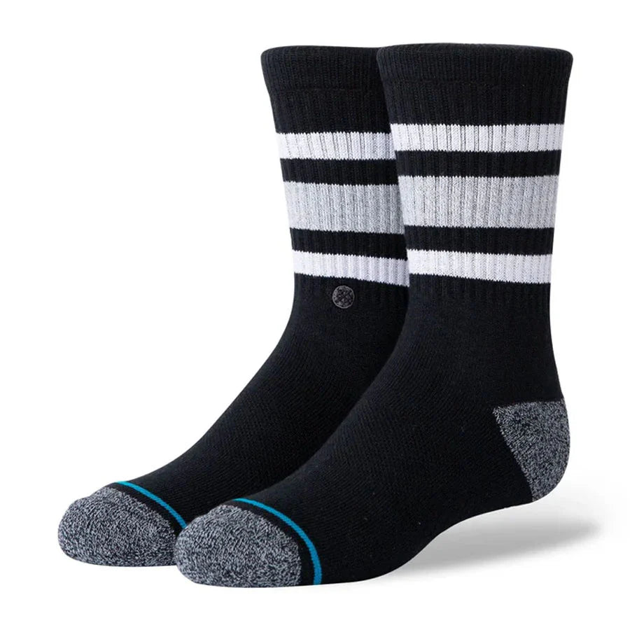 Stance STP Boyd Black Athletic Socks for Men - Performance Running & Workout Socks with Cushioning & Arch Support - Ideal for Gym, Sports & Everyday Wear