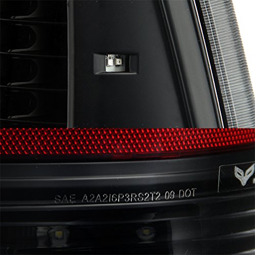 AKKON Black LED Headlights & Tail Lights Pair Set for 2009-2018 Dodge Ram 1500, 2010-2018 Ram 2500/3500 - Upgrade Your Truck Lighting for Night Driving & Off-Road Adventures