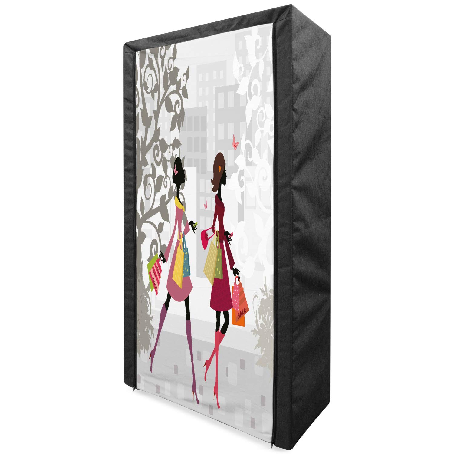 Ambesonne Portable Fabric Wardrobe for Teens - 33.5