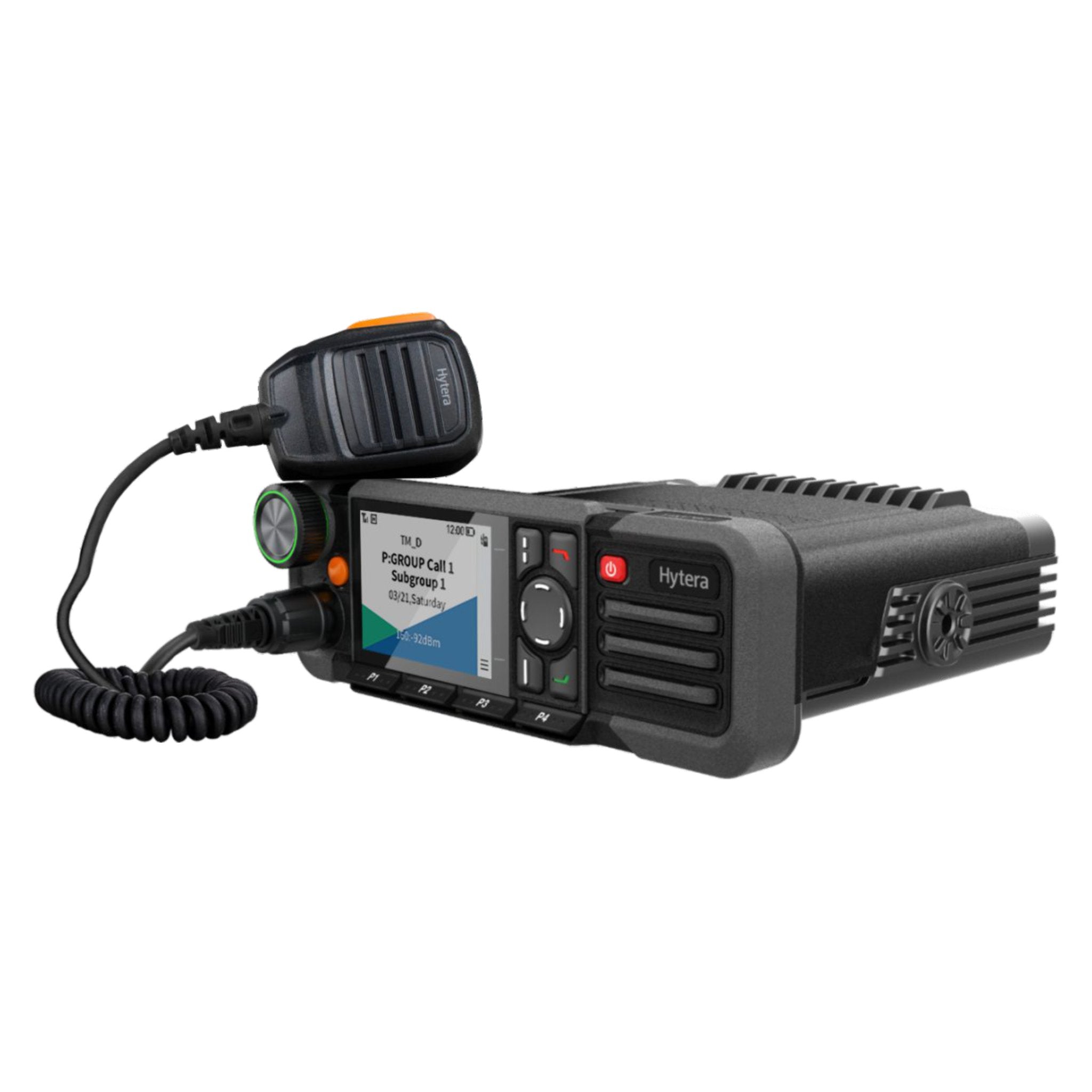 Hytera HM782 Professional Mobile Two-Way Radio - Long Range Communication for Security, Construction & Outdoor Adventures