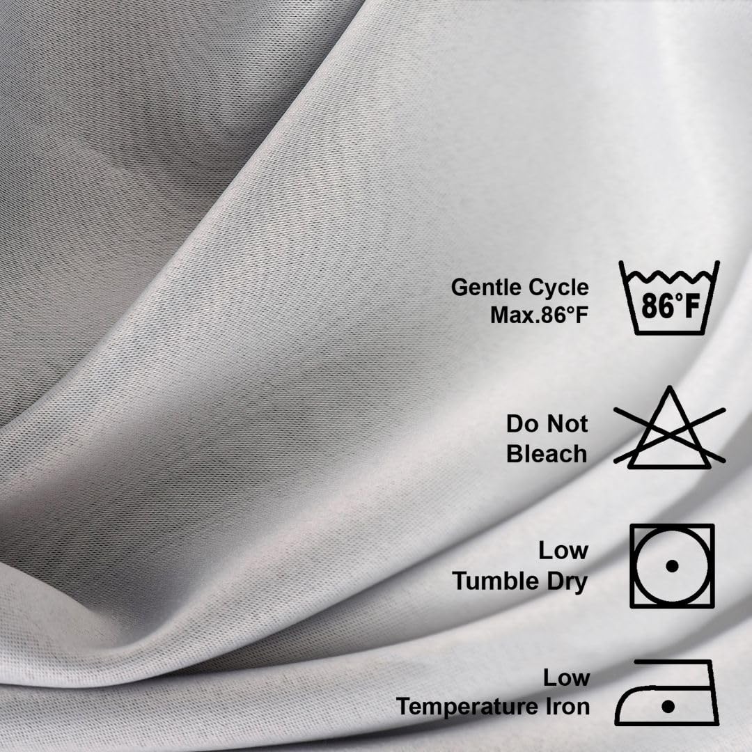 Saturn Galaxy Blackout Curtains Space-Themed Universe Stars Print Window Drapes for Kids Room & Playroom - Single Panel 52x108 Inches - Made in Turkey | Perfect for Nursery, Bedroom & Home Theater Darkening