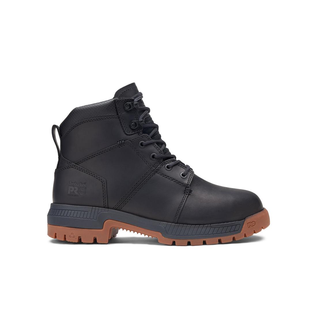 Montauk 6 Inch Steel Toe Work Boots for Men - Waterproof Safety Shoes with Slip Resistant Sole - Ideal for Construction, Warehouse & Outdoor Work