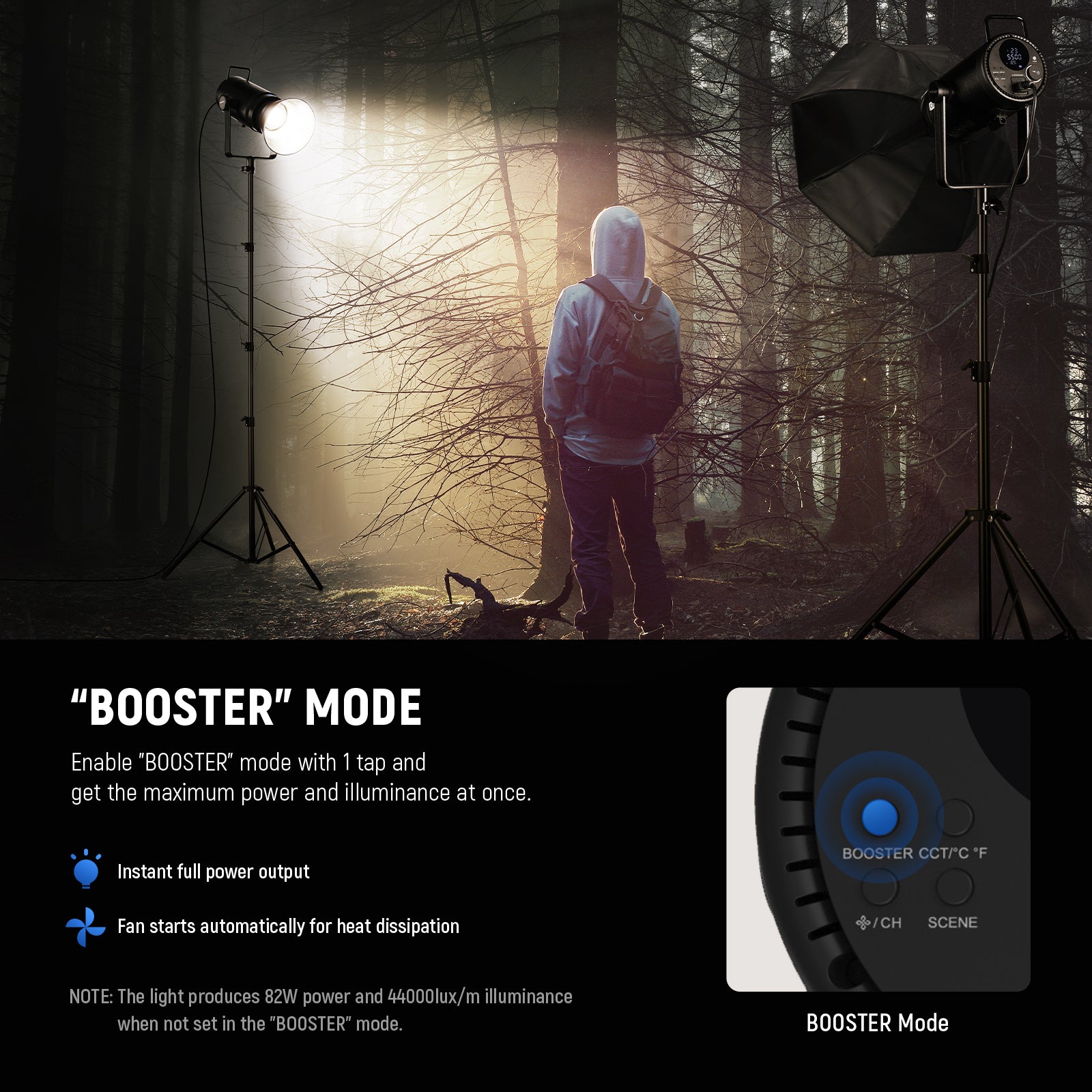NEEWER CB300B 320W Bi-Color LED Video Light Panel - Professional Studio Lighting for Photography, YouTube Videos & Live Streaming