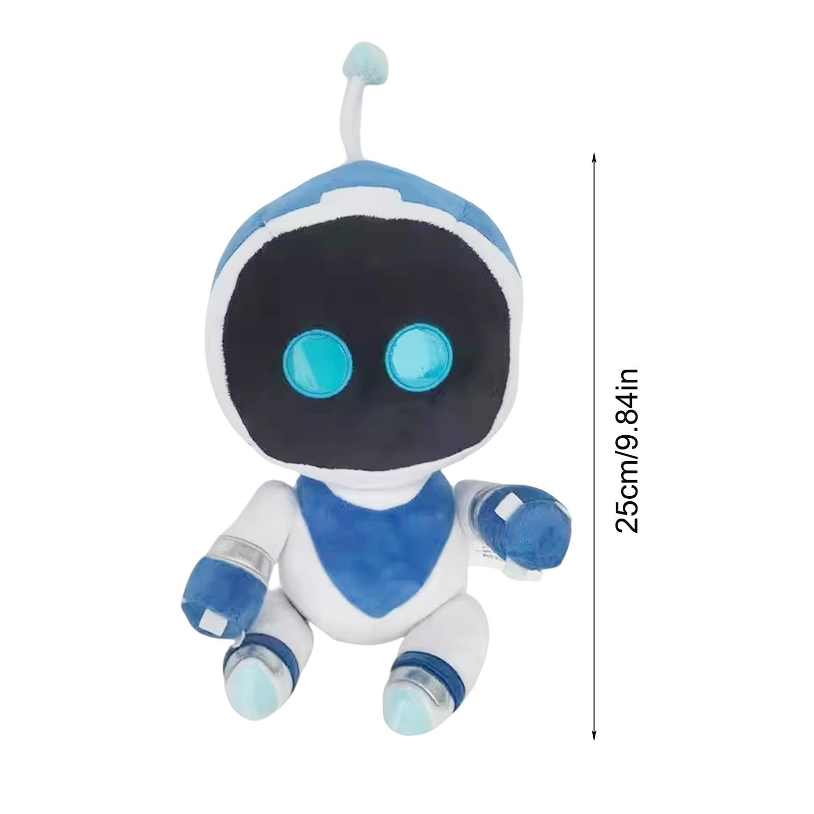 2024 Astro Bot Plush Toy - Soft Cartoon Robot Stuffed Animal for Kids | Perfect Gift for Halloween, Christmas & Birthday | Cute Home Decor, Bedroom Companion & Party Favors