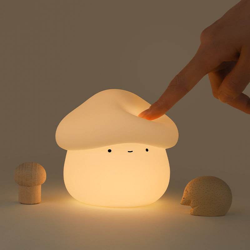 MushLamp: Cute Mushroom Night Light with Touch Control - Perfect for Kids Room, Nursery, and Bedroom Decor