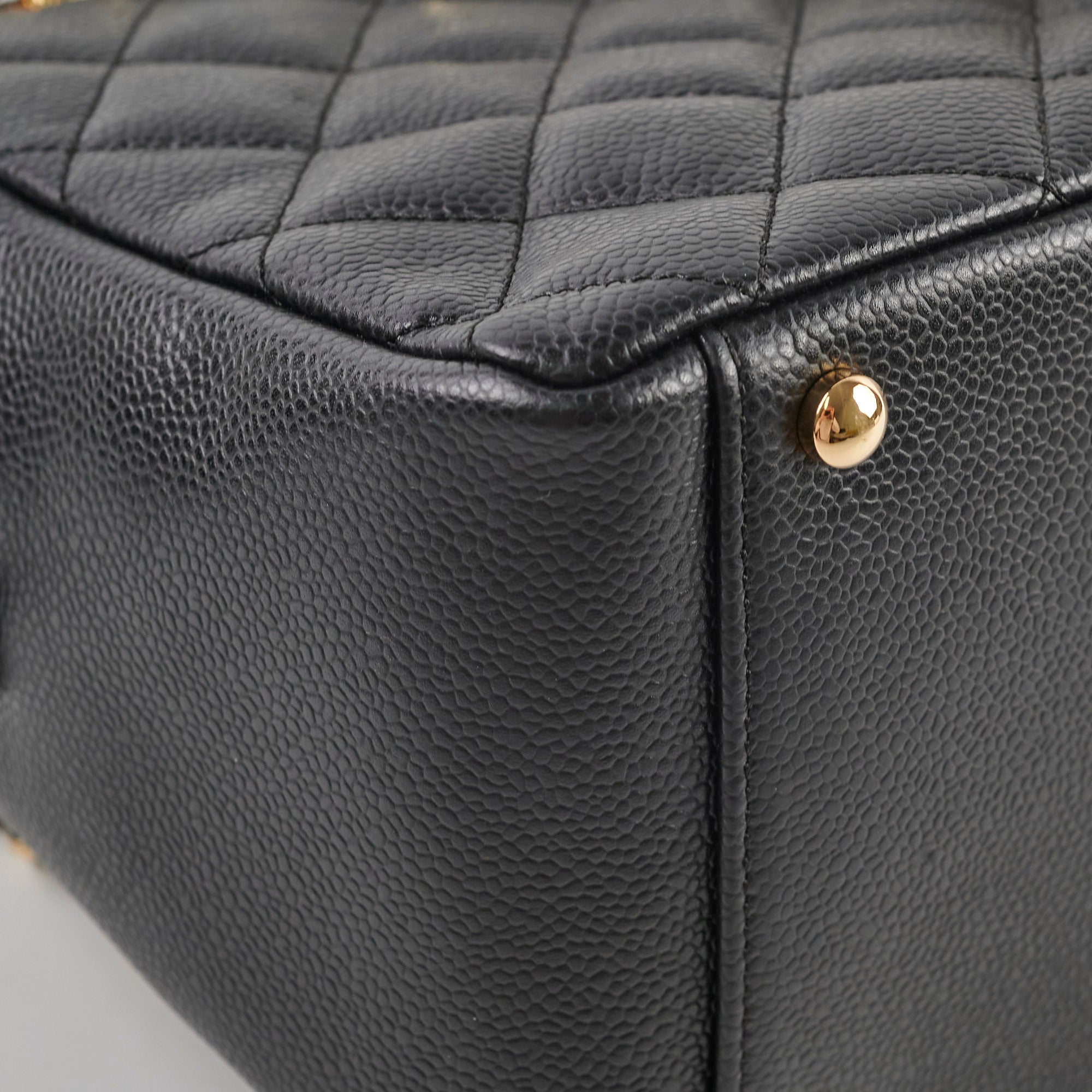 Chanel Black PST Petite Timeless Tote Bag - Luxury Leather Handbag for Women, Perfect for Work, Travel & Everyday Use