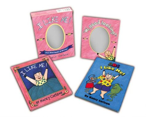 I Like Me! Mini Books and Mirror Set - Fun Interactive Learning for Toddlers & Preschoolers - Perfect for Storytime, Playtime & Self-Discovery Activities