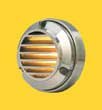 Corona CL-352-SS 12V Low Voltage Stainless Steel Step Light with Louver - Outdoor Stair Lighting for Patio, Deck, and Garden Pathways