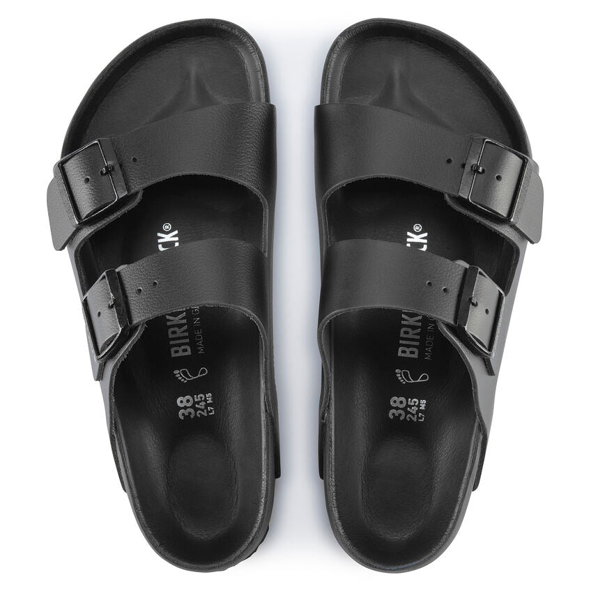 Birkenstock Arizona Men's Leather Sandals - Black | Comfortable & Durable Footwear for Casual Wear, Walking & Outdoor Activities
