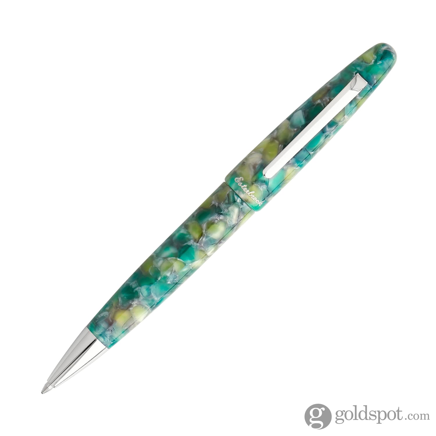 Esterbrook Estie Ballpoint Pen - Premium Sea Glass Blue Retractable Pen for Smooth Writing | Perfect Gift for Professionals, Students & Office Use