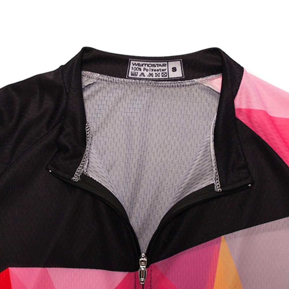 Men's Cycling Jersey Short Sleeve - Breathable Moisture Wicking Bike Shirt for Road & Mountain Biking - Perfect for Summer Training & Outdoor Sports