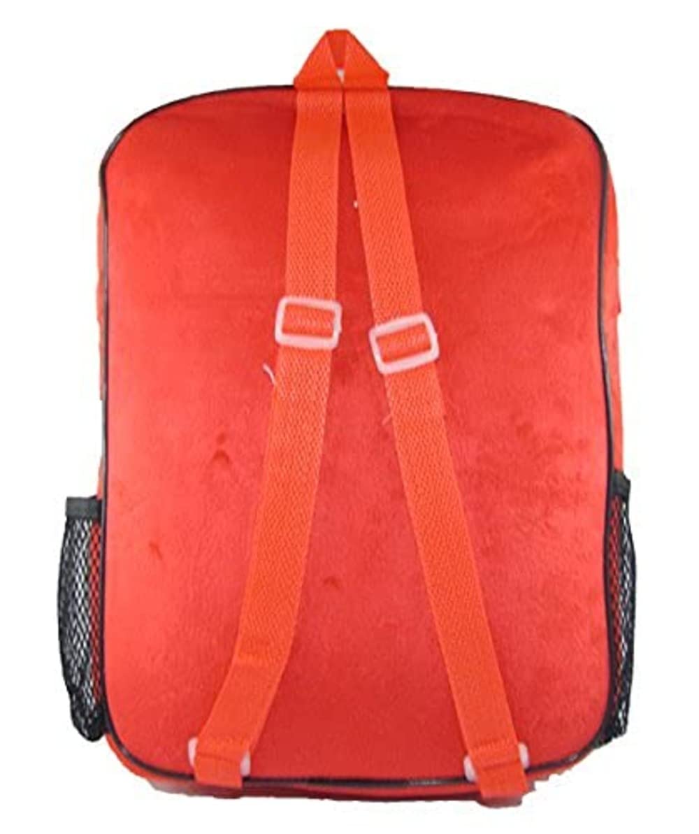 Tickles Mouse Soft Plush Backpack for Kids - Cute School Bag with Shoulder Strap for Boys & Girls (34cm, Red) - Perfect for School, Travel, Picnic & Daily Use
