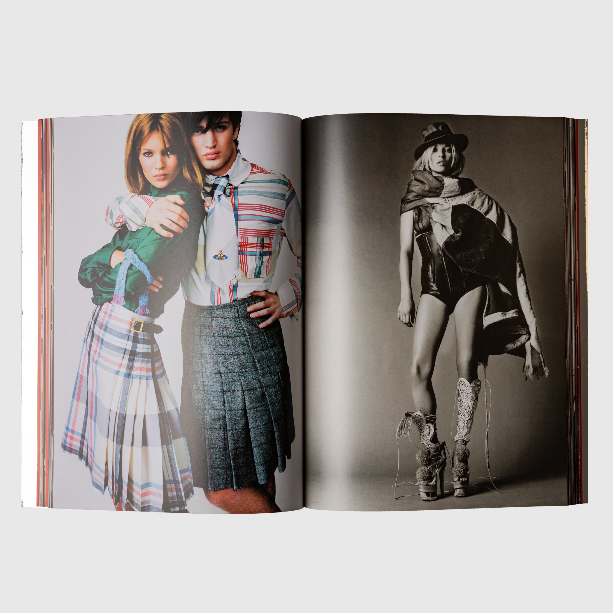 KATE MOSS BY MARIO TESTINO - Fashion Photography Book - Iconic Supermodel Portraits - Perfect for Fashion Lovers & Photography Collectors