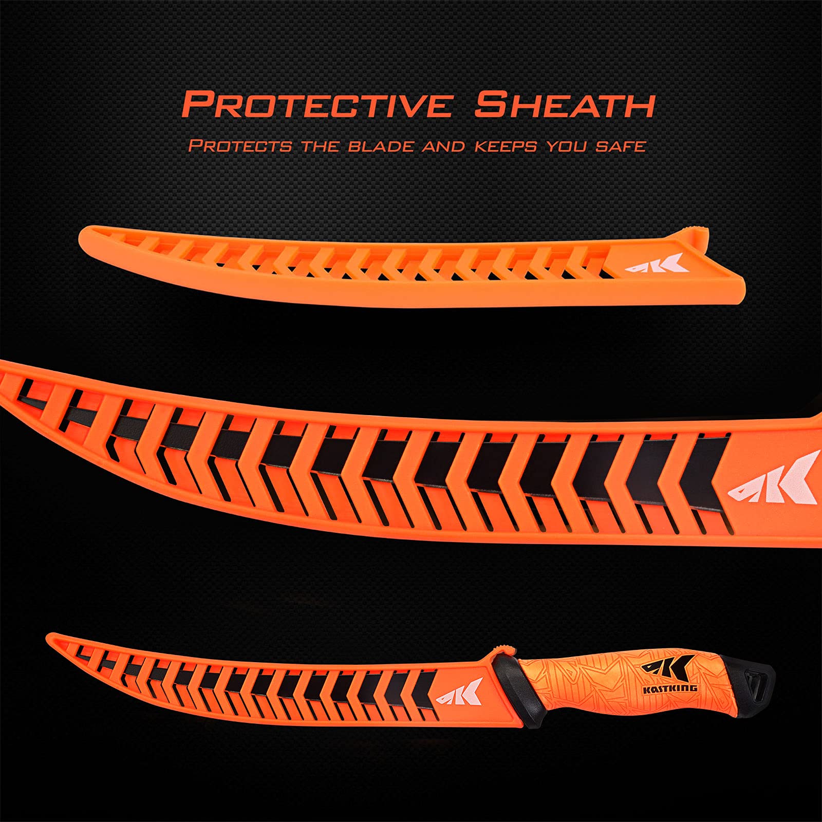 KastKing Fillet Knife & Bait Knife Set - 5