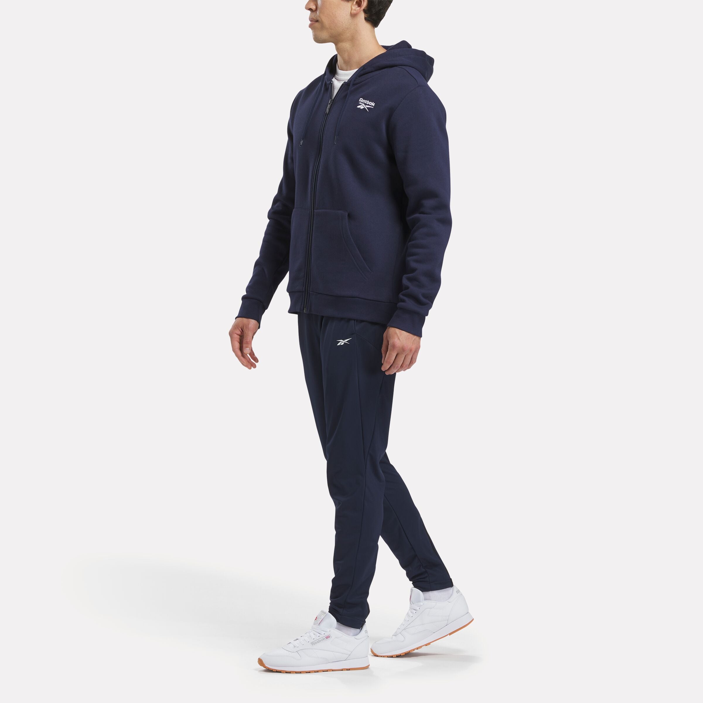 Ri Sl Fleece Fz Vector Navy Jacket - Lightweight Warm Winter Coat for Men & Women - Perfect for Outdoor Activities, Hiking, and Casual Wear