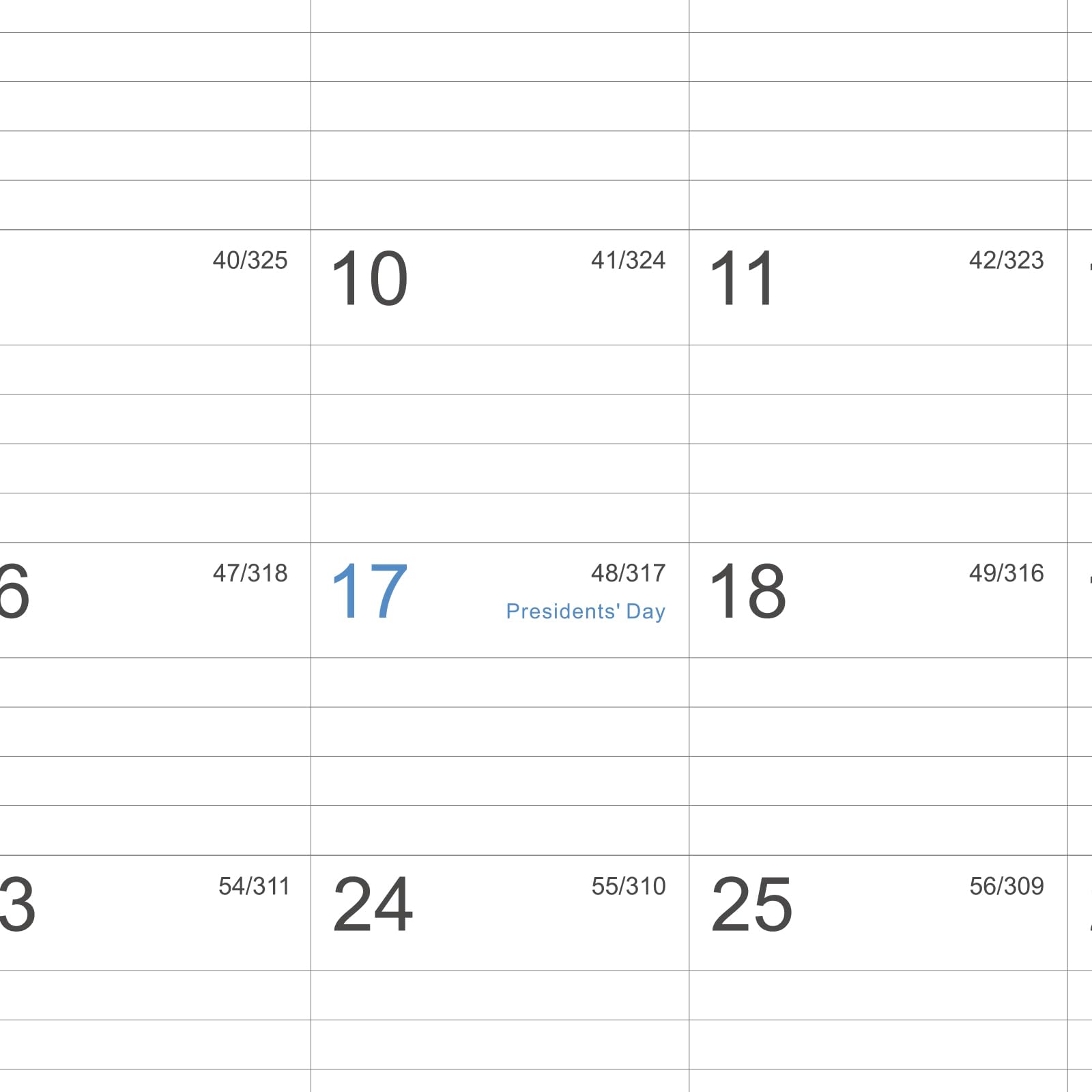 2025-2026 Wall Calendar with Thick Paper | 18 Months (July 2025 - December 2026) | 14.8