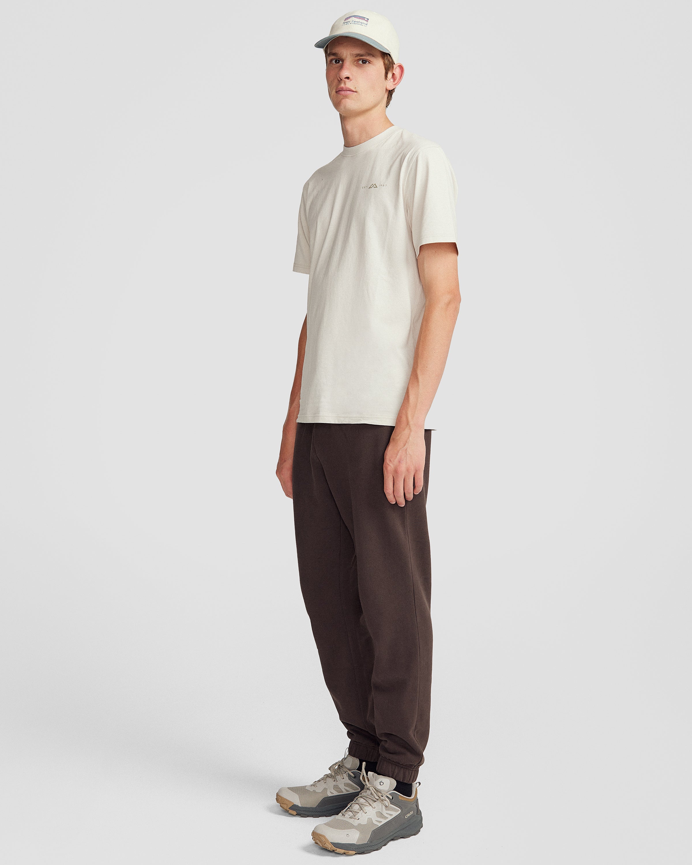 Men's 1987 Vintage Organic Cotton Short Sleeve T-Shirt - White | Casual Wear, Street Style & Retro Fashion