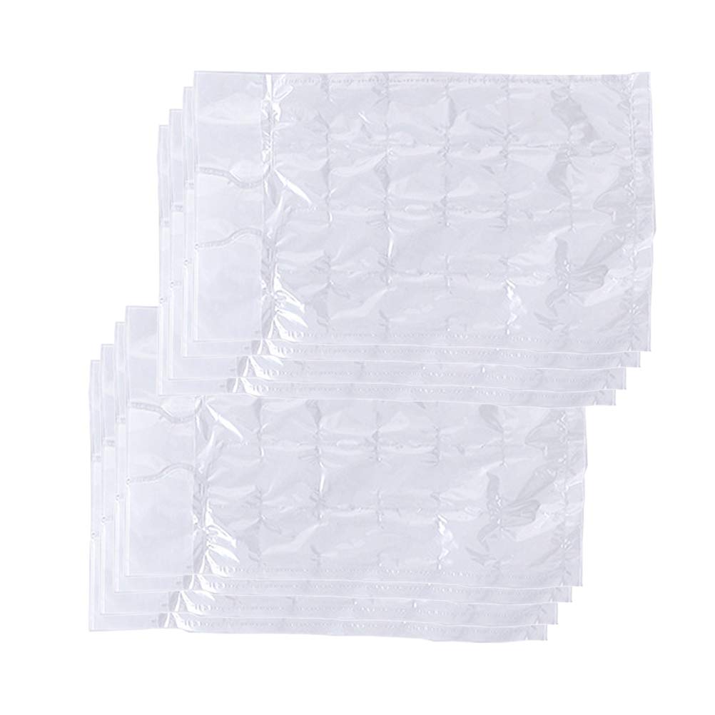 DOITOOL 50-Pack Self-Sealing Disposable Ice Cube Bags - Reusable Ice Cube Mold Tray for Juice, Cocktails, Smoothies & Party Drinks - Perfect for Home, Bar, and Outdoor Gatherings