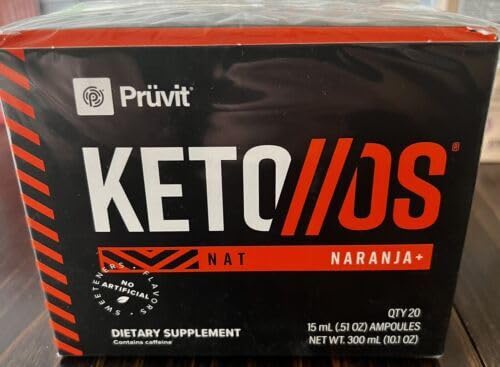 Pruvit Keto Naranja Orange Exogenous Ketones Supplement for Weight Loss & Energy Boost - Perfect for Ketogenic Diet, Intermittent Fasting & Low-Carb Lifestyle