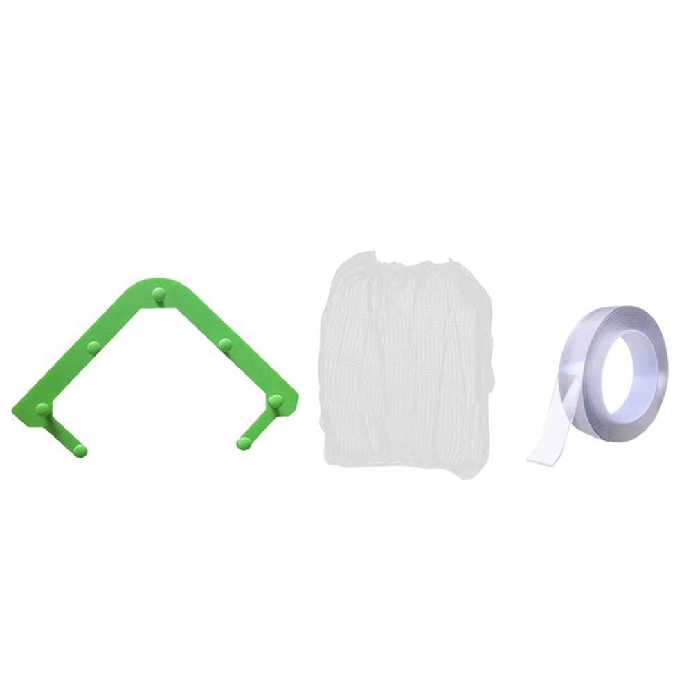 Premium Kitchen Sink Strainer Bag - Fine Mesh Triangle Filter for Leftovers, Hanging Garbage Storage Rack - Perfect for Small Food Scraps, Vegetable Peels & Dishwashing Waste in Corner Sinks