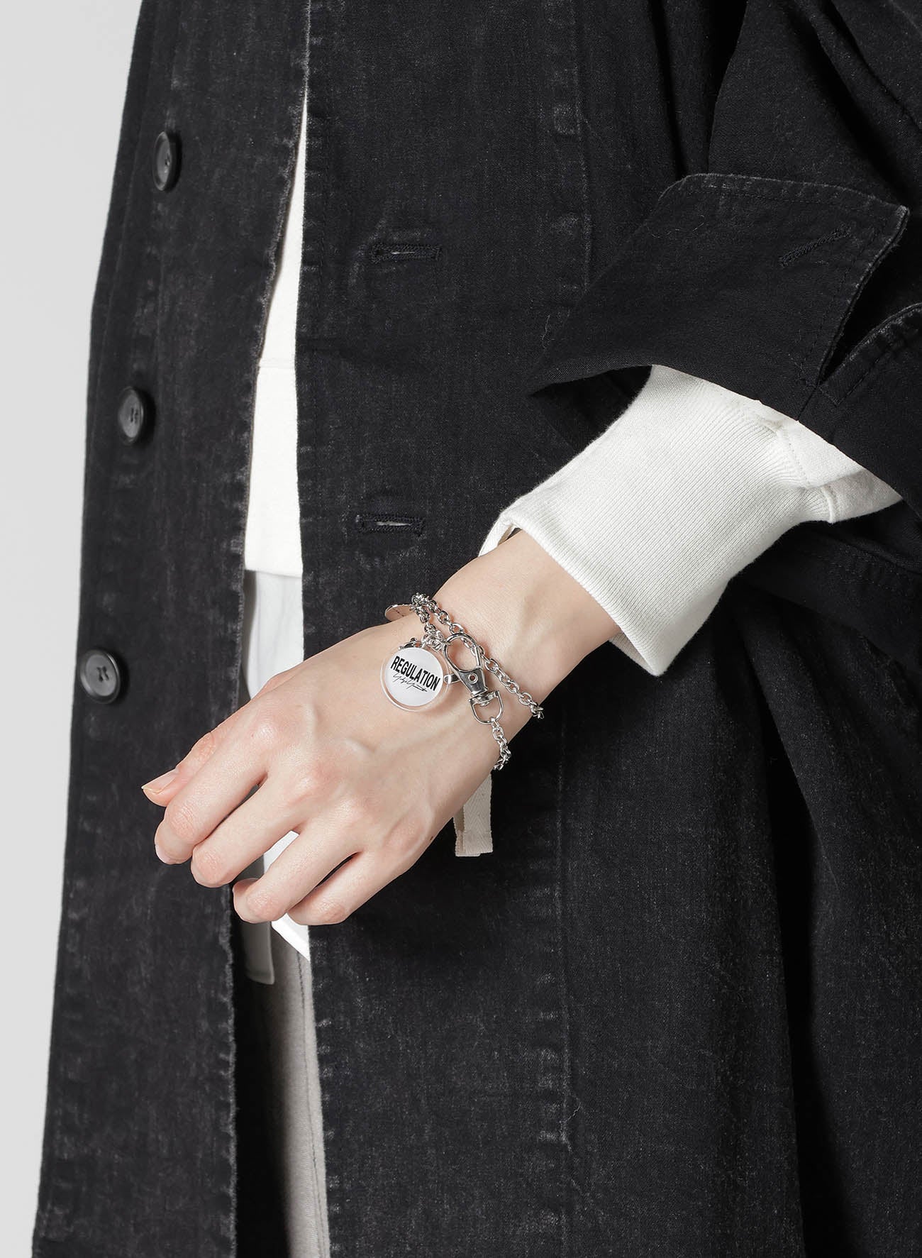 Stylish Combination Knit Keychain Charm with Chain - Perfect for Keys, Bags, and Gift Giving