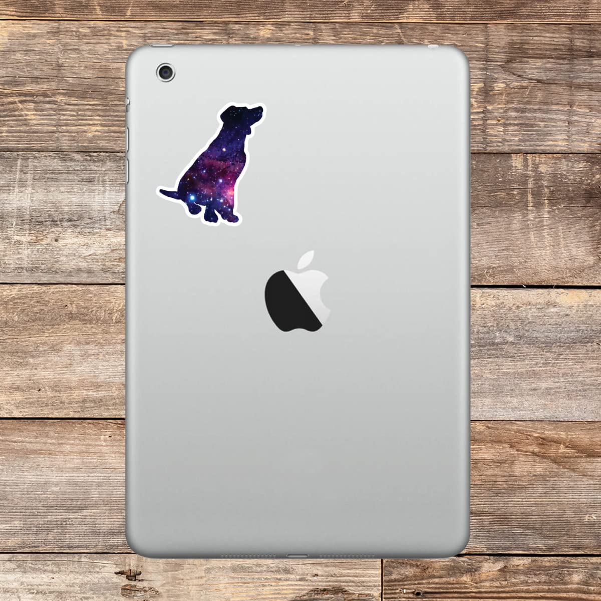 Galaxy Dog Stickers (4 Pack) - Waterproof Vinyl Decals for Laptop, Phone, Tablet - 2.5 Inch Cute Space Themed Pet Stickers - Perfect for School, Office, Water Bottles & Notebook Decor