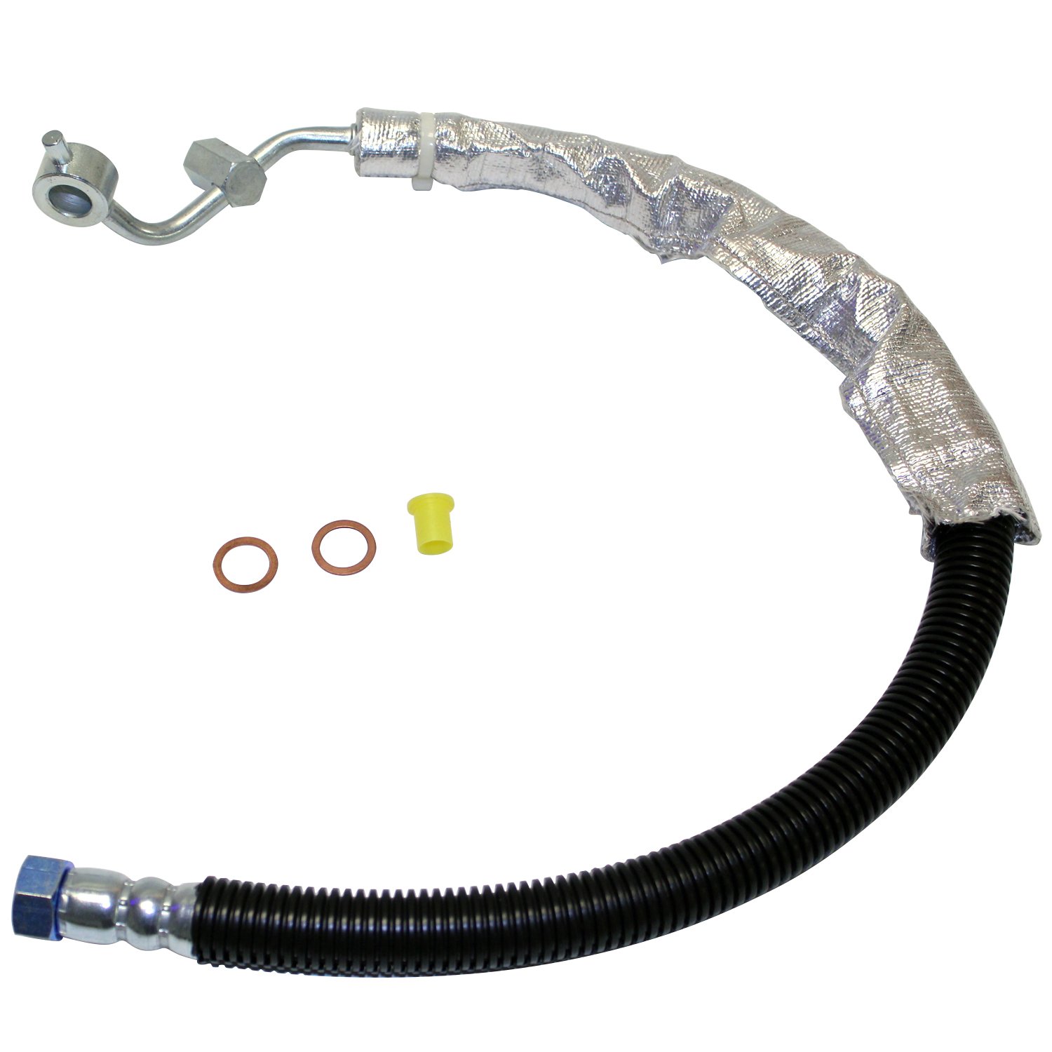 Edelmann 80935 Power Steering Pressure Line Hose Assembly - 1 Pack - Compatible with Multiple Car Models - Durable & Leak-Proof for Smooth Steering Performance - Perfect for DIY Auto Repair & Maintenance