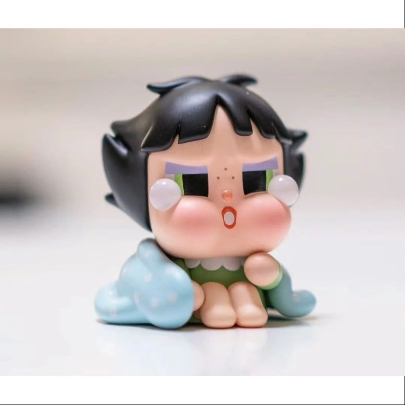 Powerpuff Girls Crybaby Sleepy Buttercup Plush Toy - Soft Stuffed Doll for Kids & Collectors | Perfect for Bedtime, Gifts, and Anime Fans