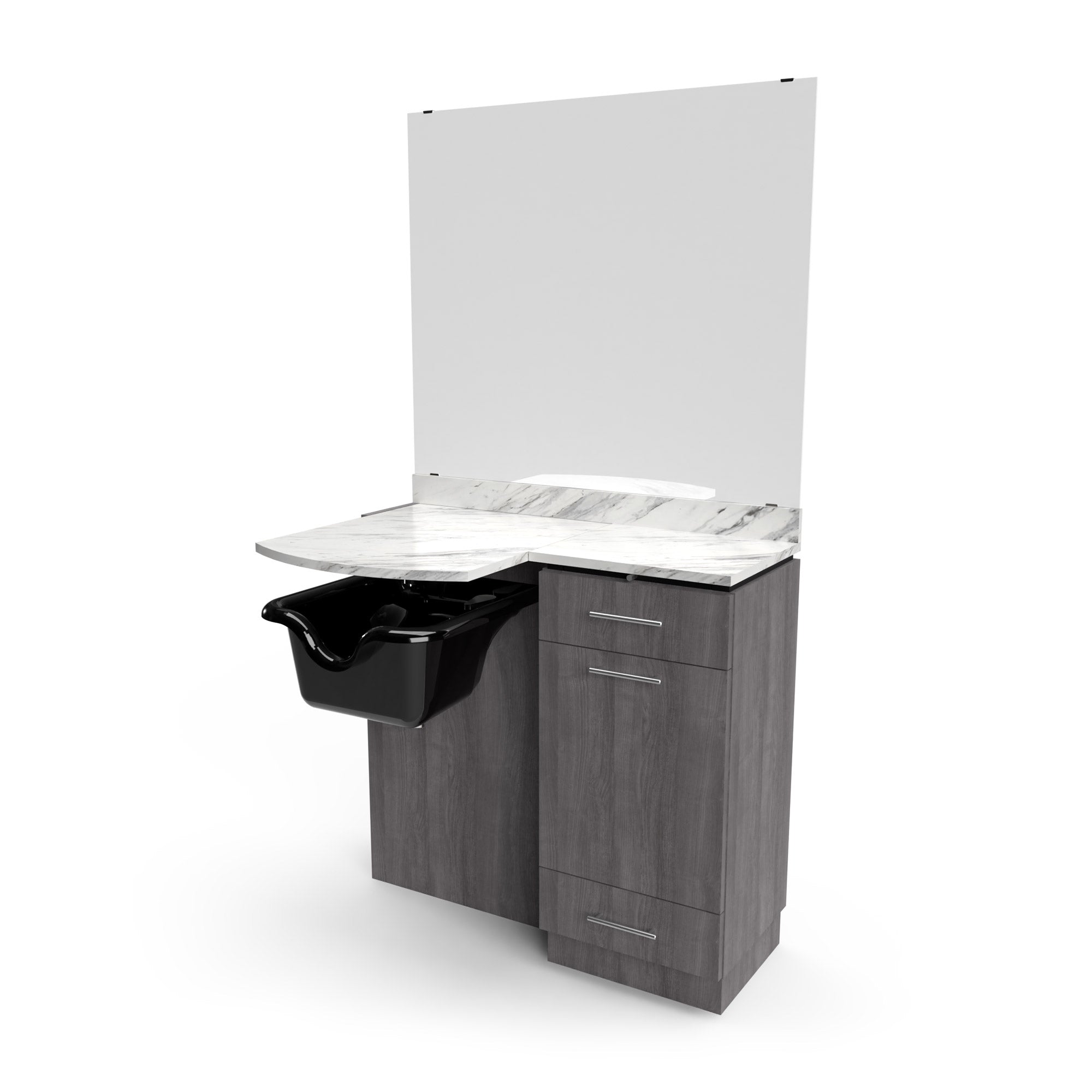 Theory Demo Station - Professional Display Stand for Retail Stores & Trade Shows | Perfect for Showcasing Products in Boutiques, Exhibitions, and Pop-Up Shops