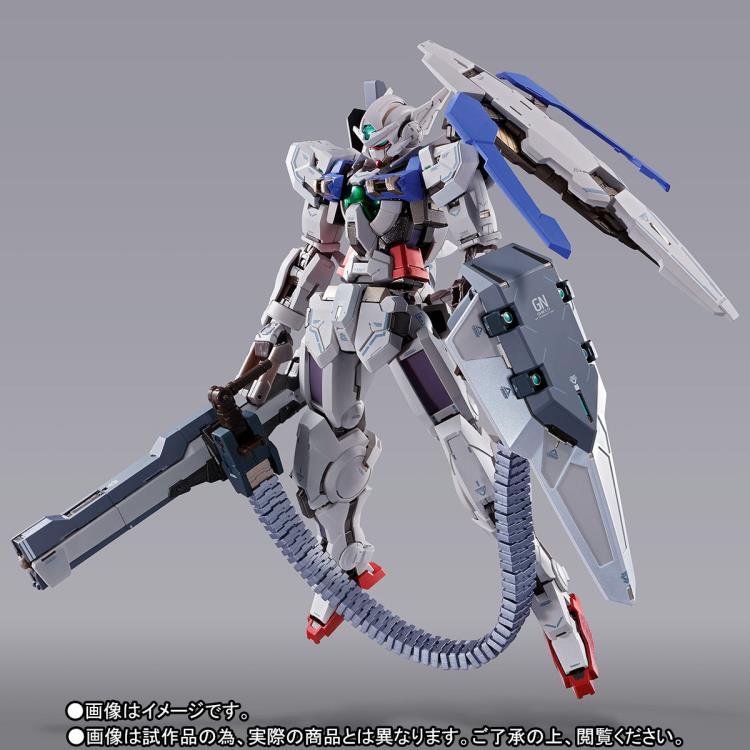 Bandai Metal Build Gundam 00 Astraea + Proto GN High Mega Launcher Exclusive Action Figure - Premium Collectible Model Kit for Anime Fans & Display