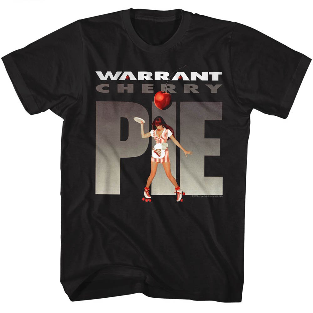 Warrant Band Vintage Cherry Pie Graphic T-Shirt - 90s Rock Band Tee for Concerts & Casual Wear