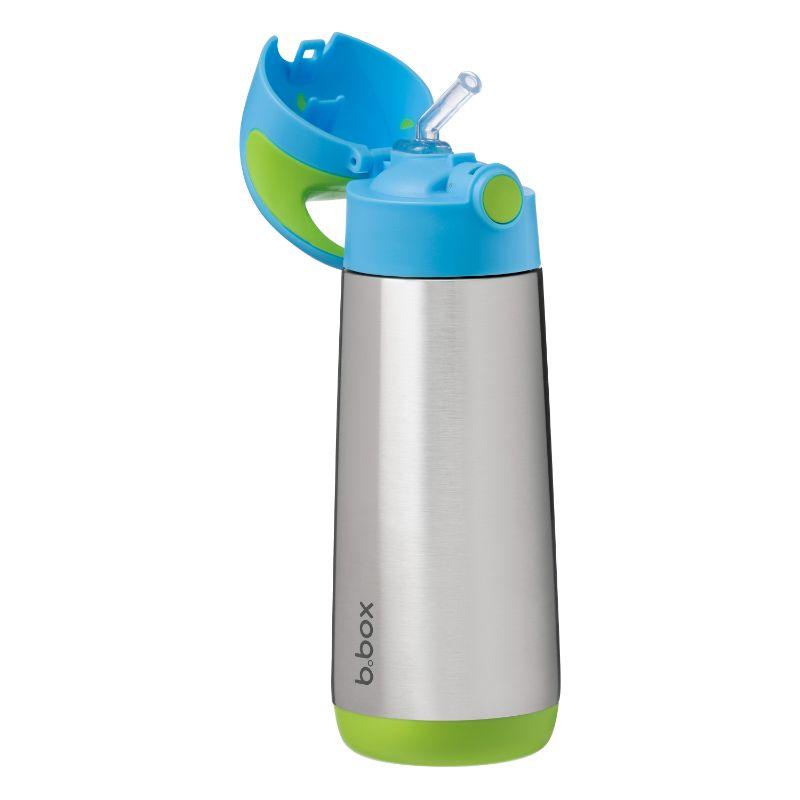 b.box Insulated Stainless Steel Drink Bottle 500ml - Ocean Breeze | Leakproof & BPA-Free | Perfect for School, Gym & Outdoor Activities