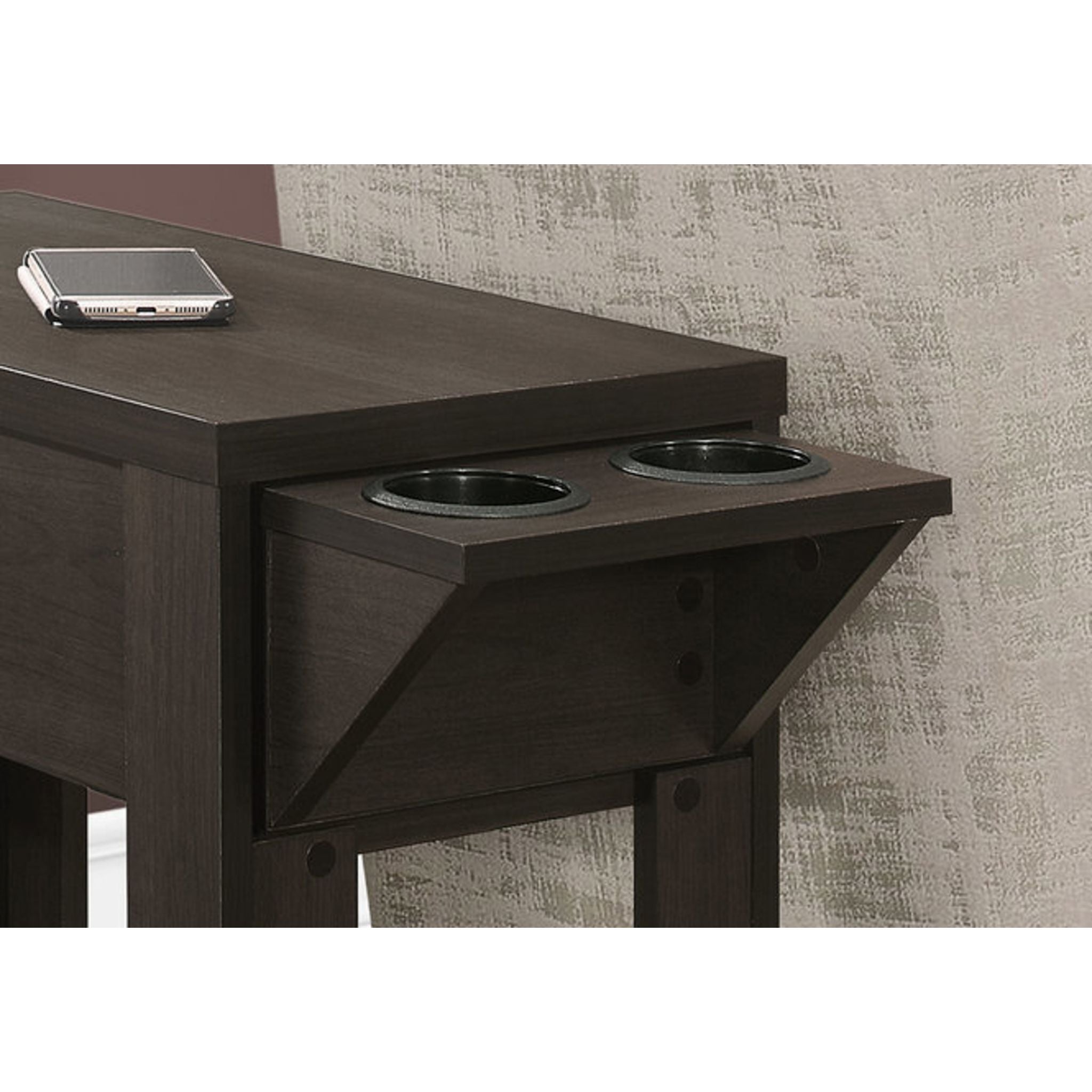 Alexander Accent Table - Modern Side Table for Living Room, Bedroom & Office - Wooden End Table with Storage Shelf - Perfect for Home Decor & Small Spaces
