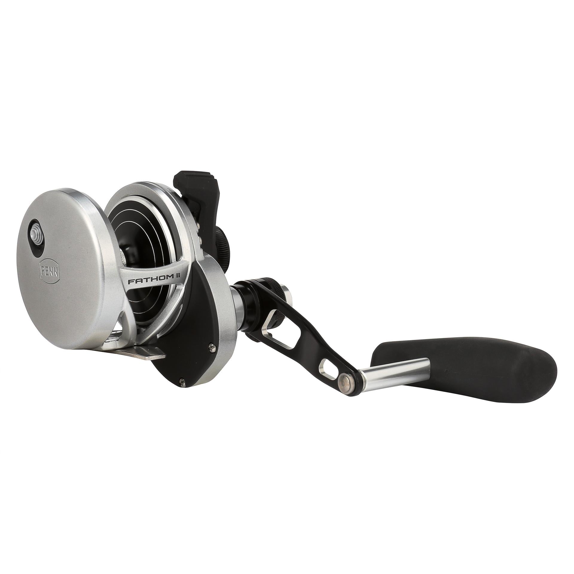 PENN Fathom™ II Lever Drag 2-Speed Conventional Fishing Reel - Saltwater & Deep Sea Fishing Gear for Big Game Anglers