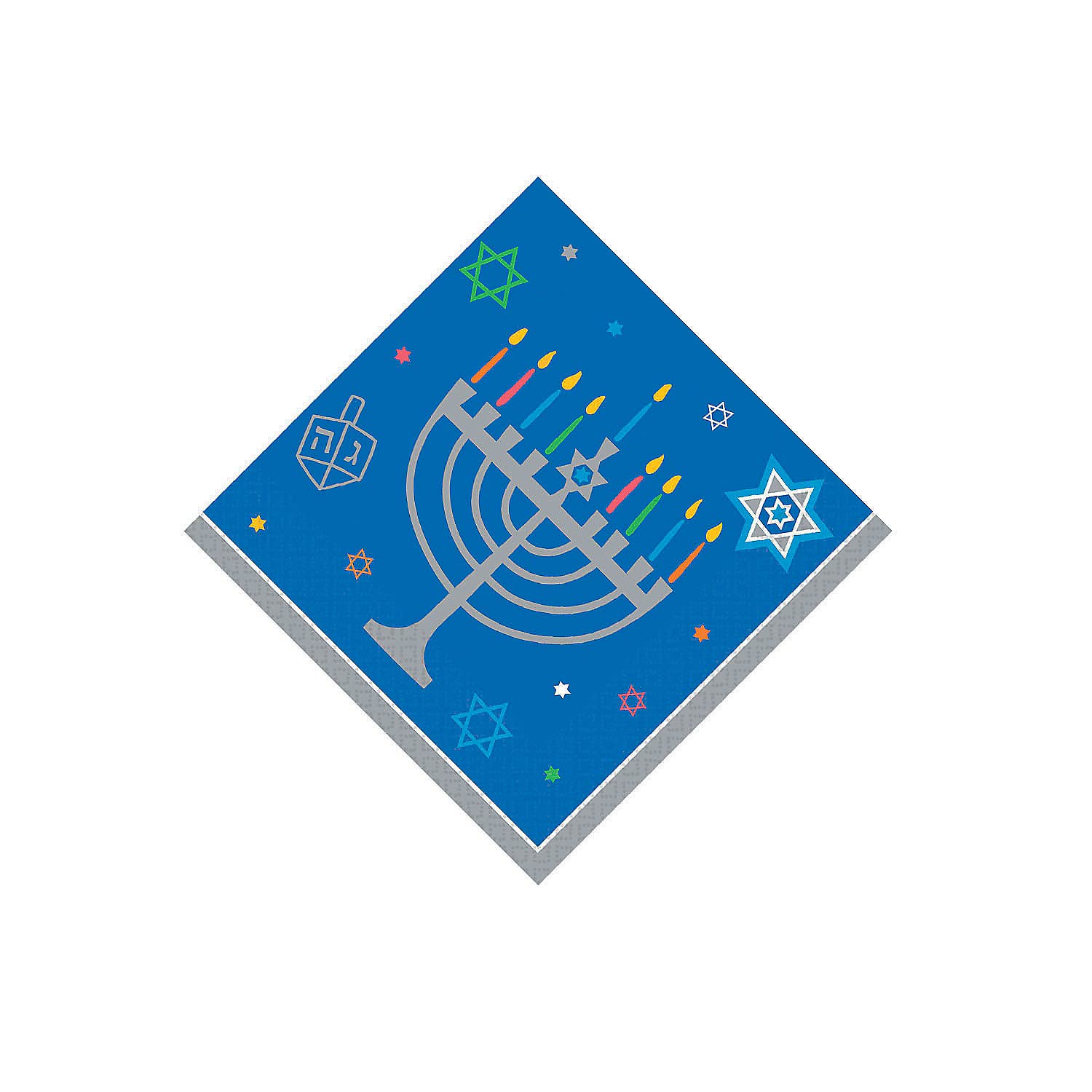 Eight Happy Nights Beverage Napkins - 36 Pack Premium Party Supplies for Hanukkah Celebrations, Dinner Parties & Holiday Gatherings