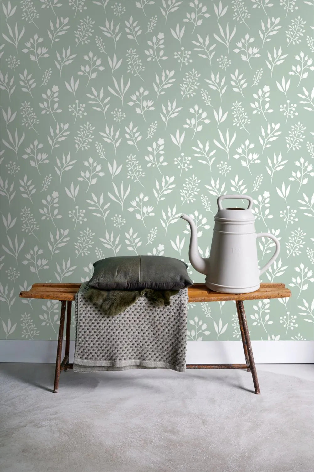 Scandi Cool Greenery - Modern Scandinavian Style Artificial Plants for Home & Office Decor - Perfect for Living Room, Bedroom, and Workspace