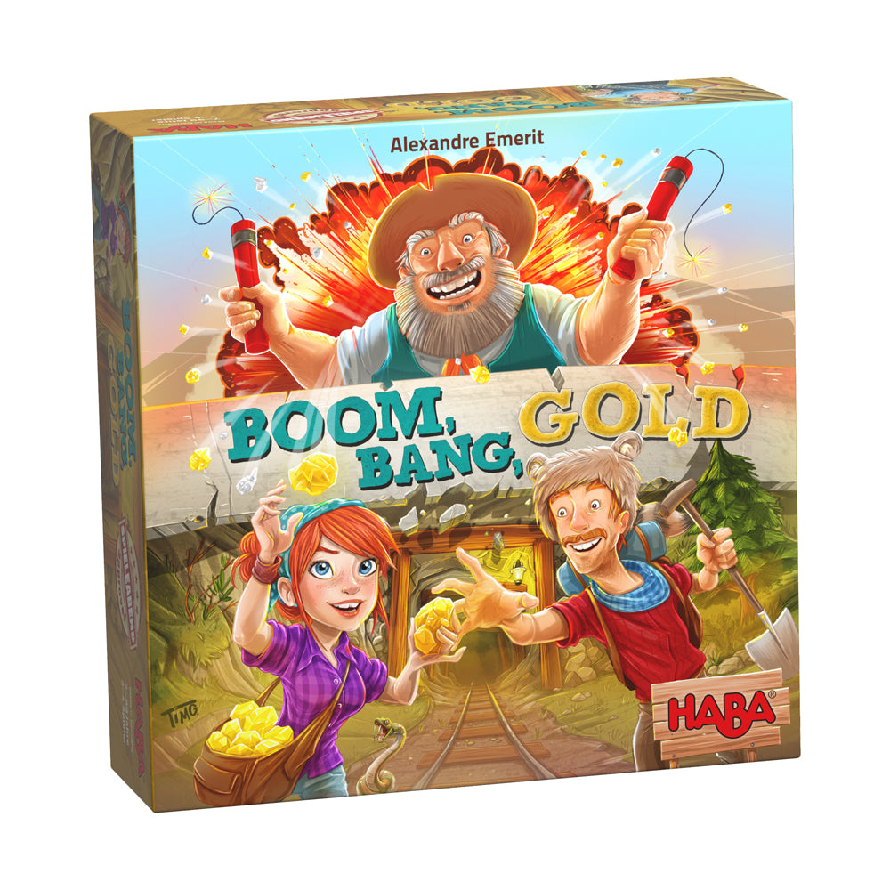 HABA Gold Family Board Game - Fun & Interactive Strategy Game for Kids & Adults - Perfect for Family Game Nights, Parties & Indoor Activities